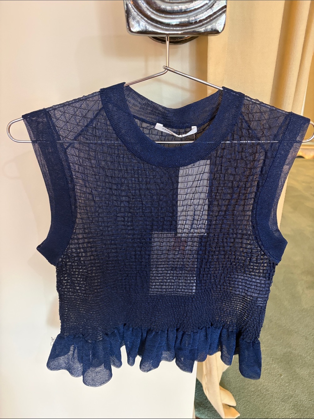 Cecilie Bahnsen Celia Vest Navy